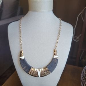 Black and Gold necklace